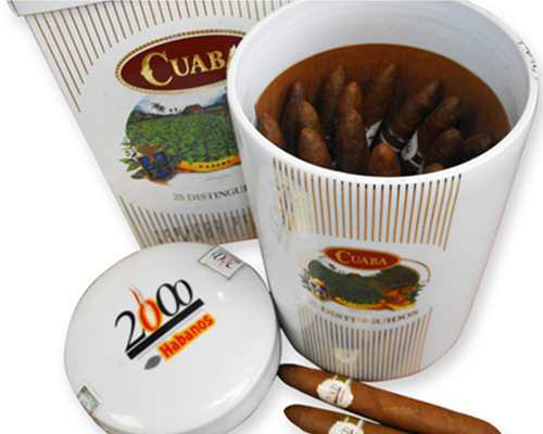 Cuaba Millenium Reserve Ceramic Jar - The Best Cuban Cigars