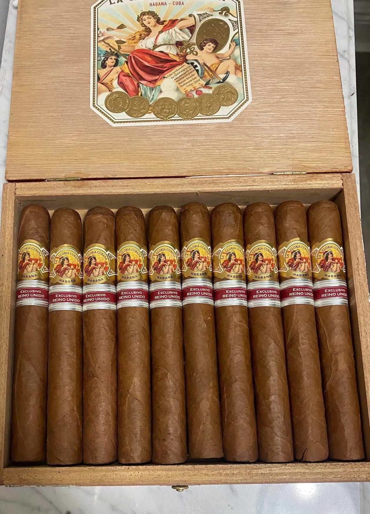 La Gloria Cubana Gloriosos Edición Regional Reino Unido 2008 Varnished ...