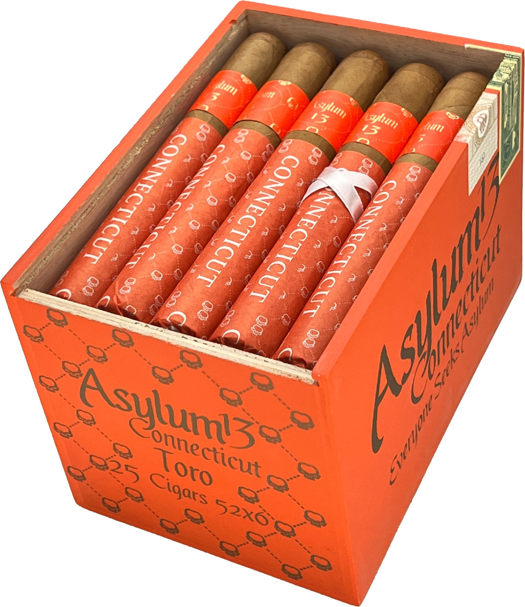 Asylum 阿斯ylum 33 托罗 (6英寸x52环径) 雪茄资料