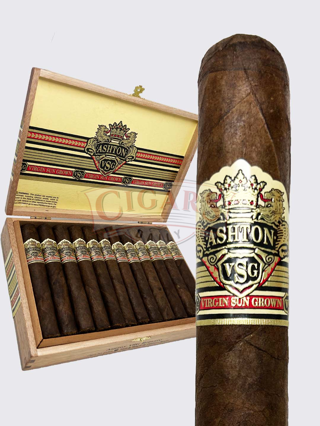 Ashton VSG Robusto (5.5×50) - Cigars Daily