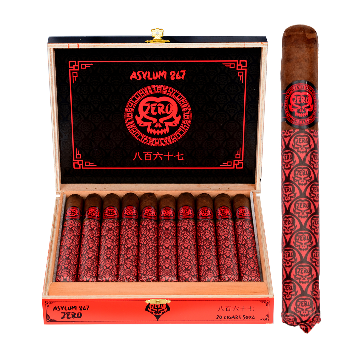Asylum 867 Zero Toro 6 x 50 - Best cigars - сайт за най-добрите пури