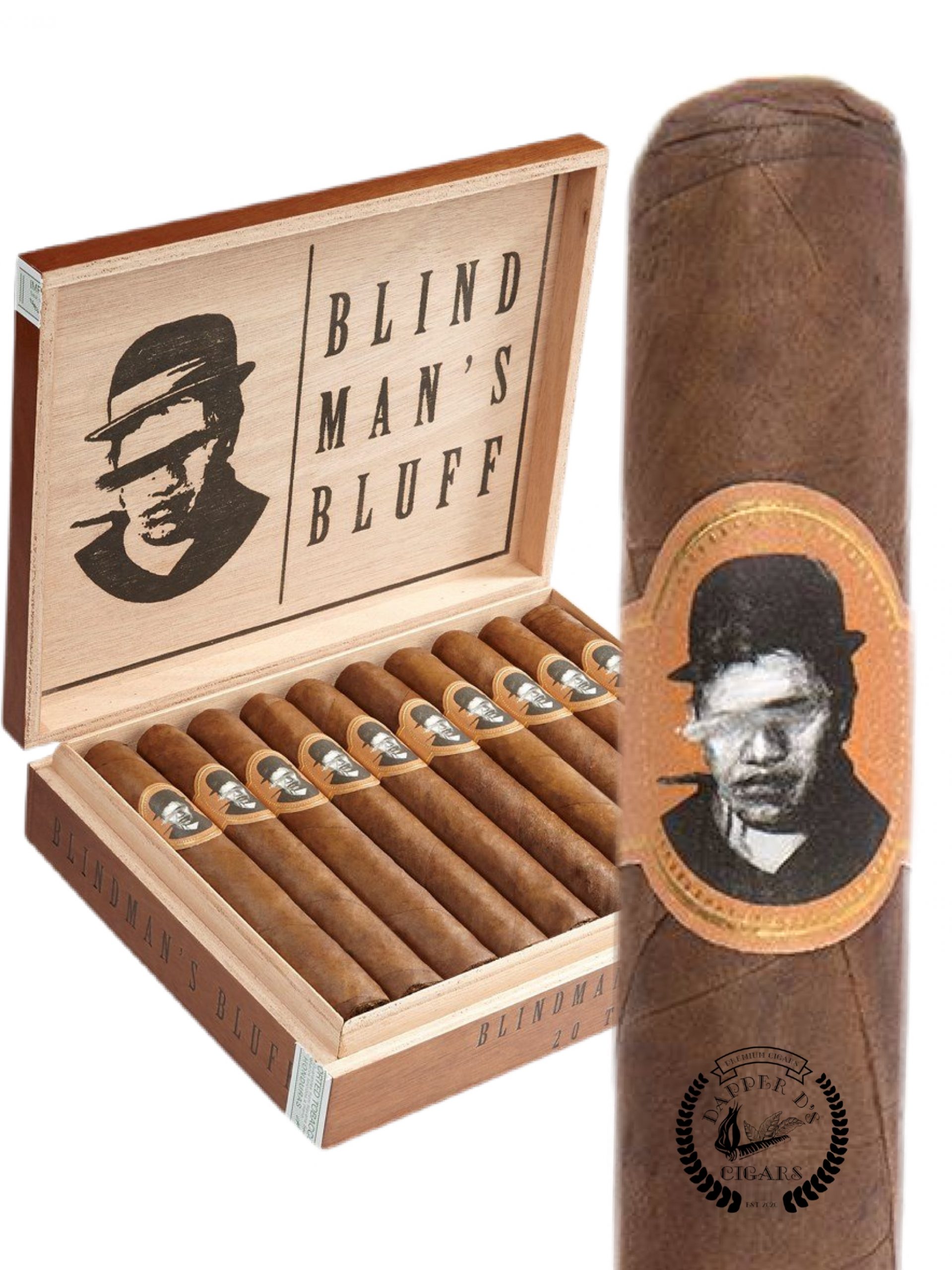 考德威尔 盲人的虚张声势 哈瓦那 罗伯图 Caldwell Blind Man's Bluff Habano Robusto