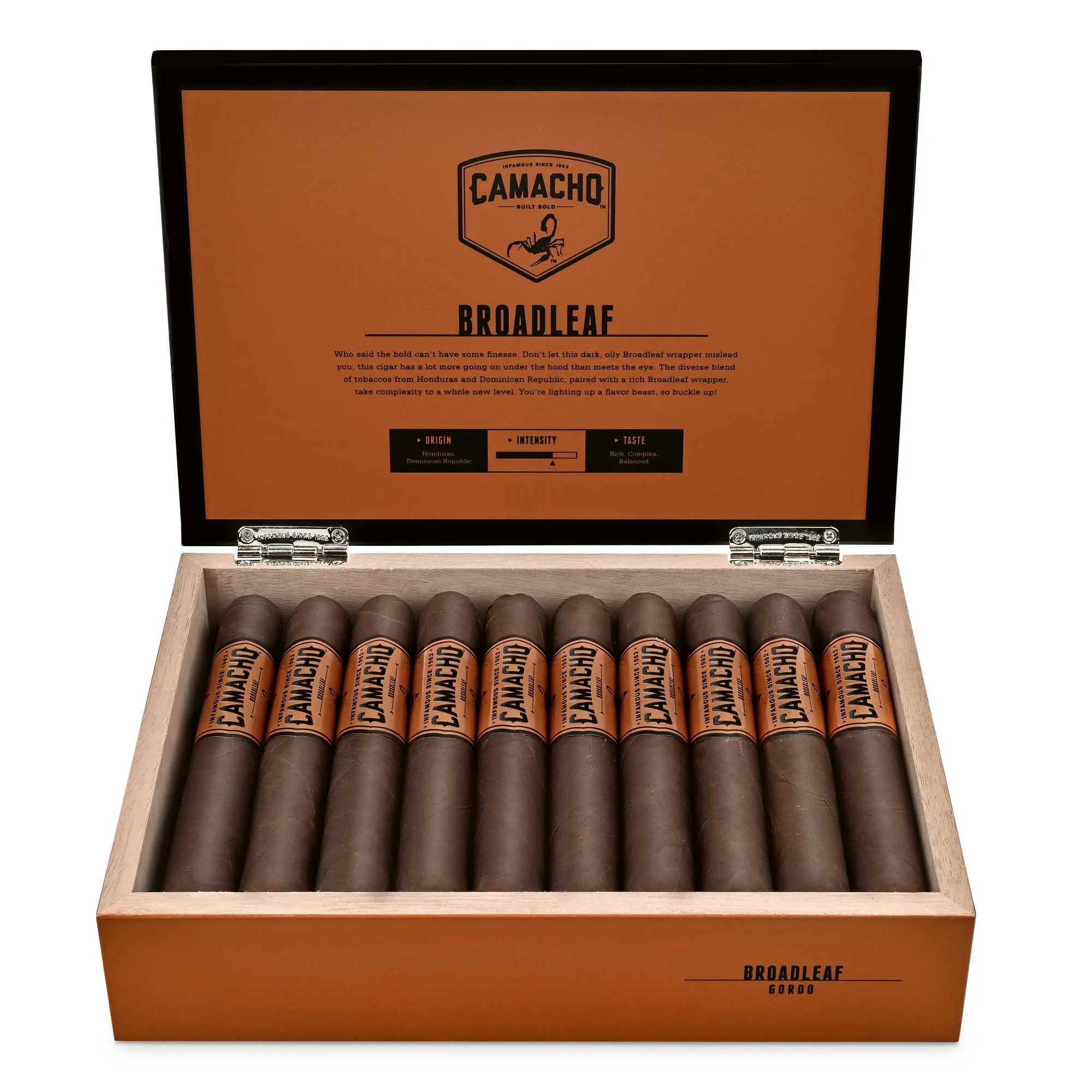 Camacho 卡马乔 阔叶 戈多 雪茄资料