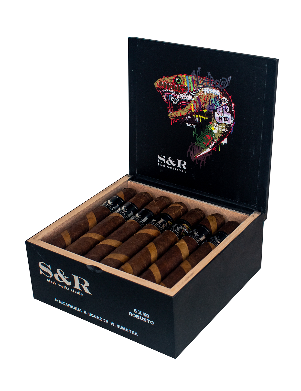 Black Works Studio S&R Barber Pole Robusto