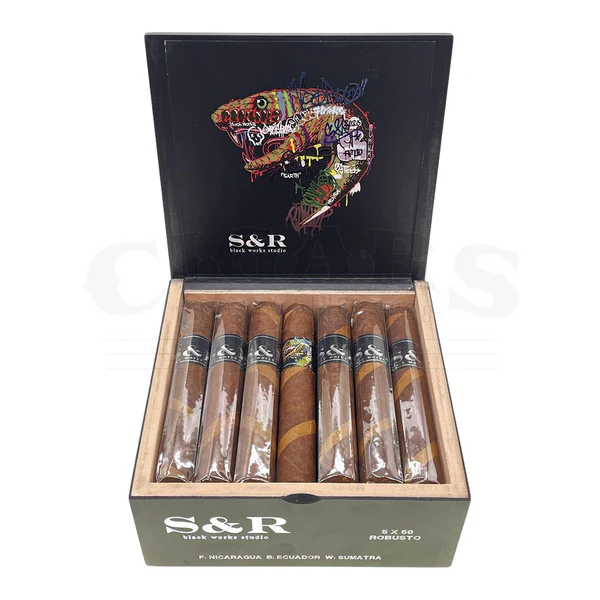 Black Works Studio S&R Barber Pole Robusto