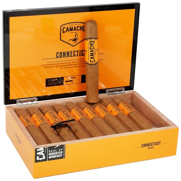 Camacho Connecticut Gordo Cigars - Premium Selection