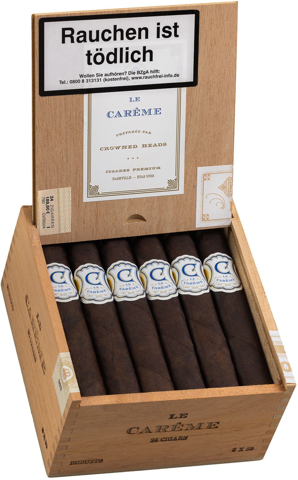Le Careme 勒卡姆经典罗布图 雪茄资料