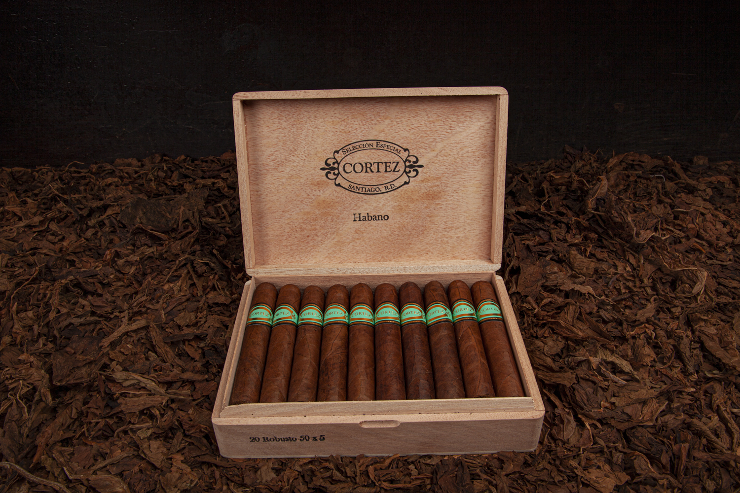 Habano - Robusto 50x5 - 20 Count - Cortez Cigars