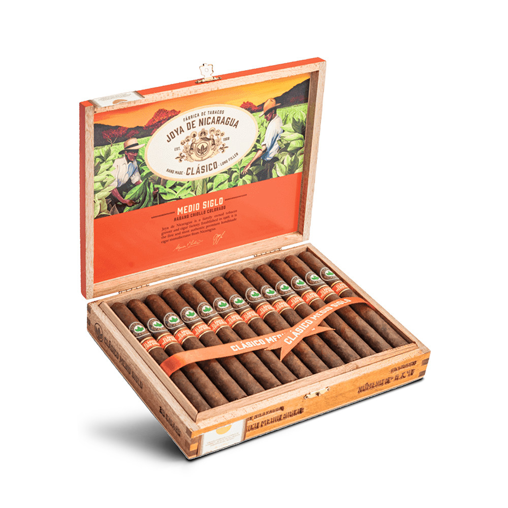 尼加拉瓜珍宝 经典半世纪6号 雪茄｜Joya De Nicaragua Joya Clasico Medio Siglo Numero 6 ...