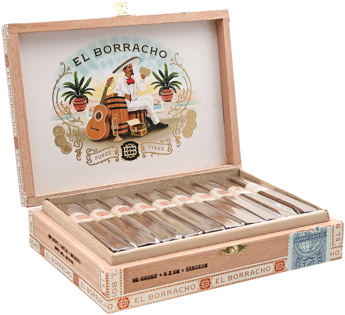 El Borracho Natural Robusto - Dapper Cigars | Smokingpipes.com