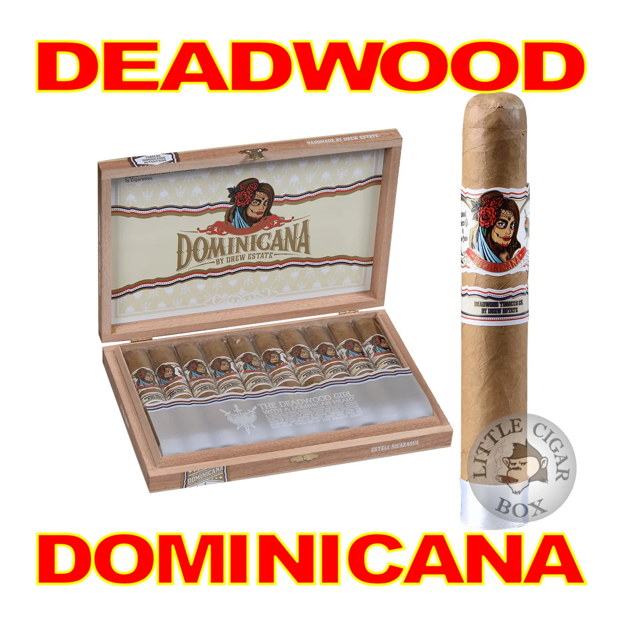 DEADWOOD DOMINICANA BY DREW ESTATE CIGARS - www.LittleCigarBox.com