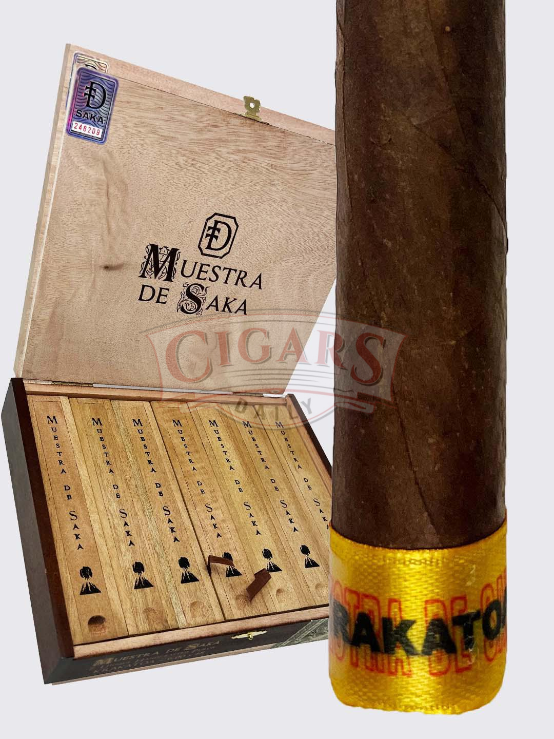 Dunbarton Tobacco & Trust Muestra de Saka Krakatoa