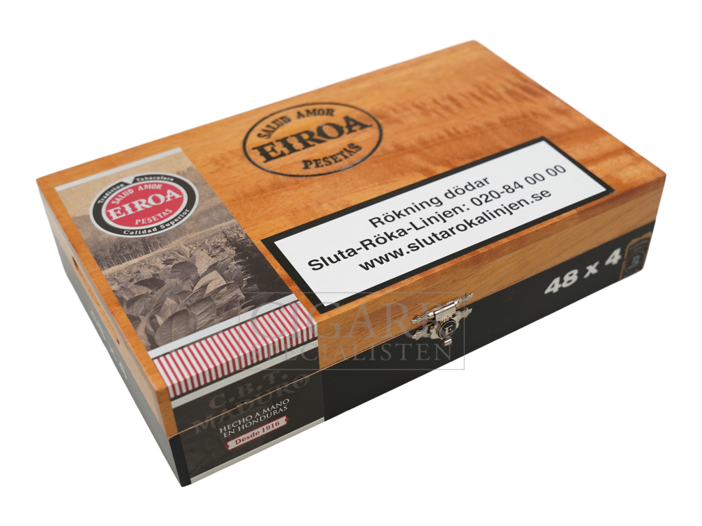 Eiroa 艾罗阿CBT马杜罗 40X4 小科罗娜 雪茄资料