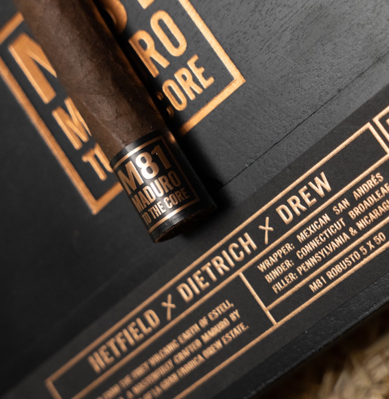 Drew Estate 德鲁庄园 暗黑M81 丘吉尔 雪茄资料