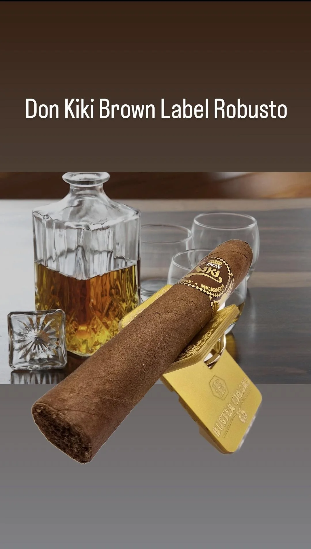 Don Kiki Brown Label Robusto Cigar - Single Cigar