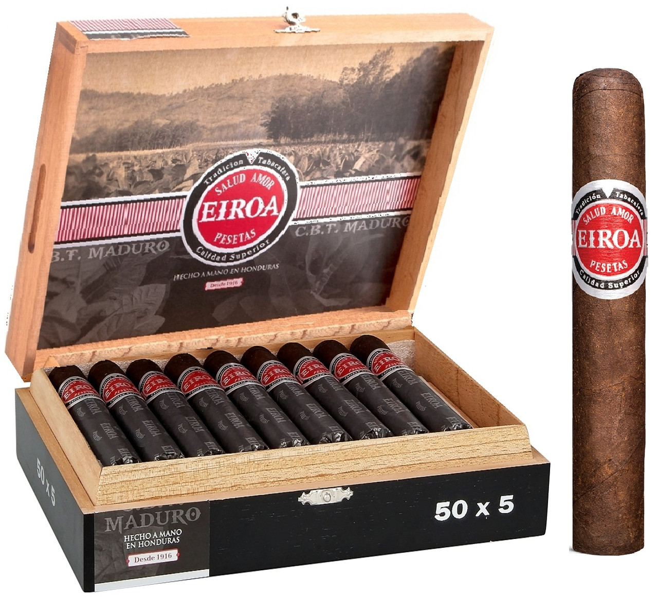 Eiroa CBT Maduro 50X5 Robusto