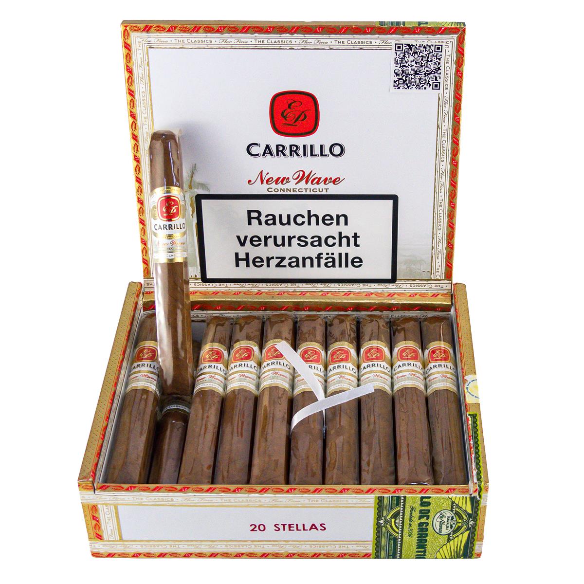 E.P. Carrillo E.P.卡里洛新浪潮康涅狄格斯特拉科罗娜 雪茄资料