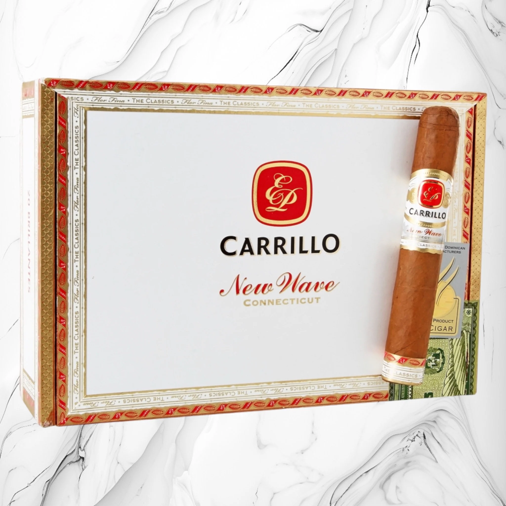 EP Carrillo New Wave Connecticut Brillantes 5" * 50 - Tabacalera Aragon
