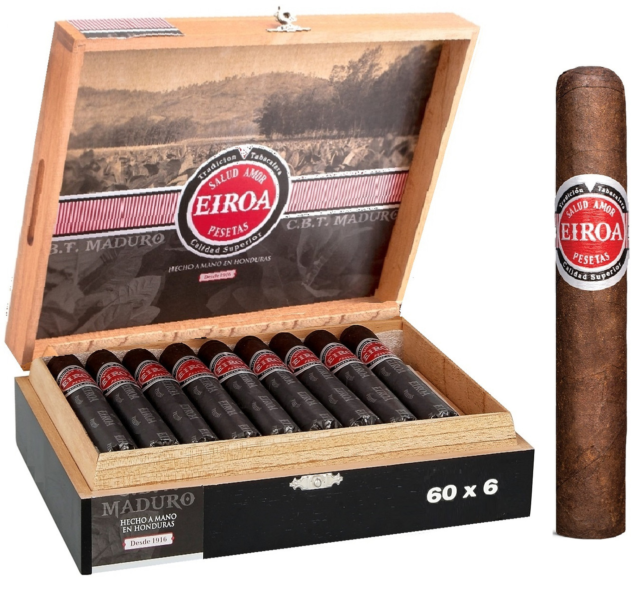 Eiroa CBT Maduro Toro Gordo