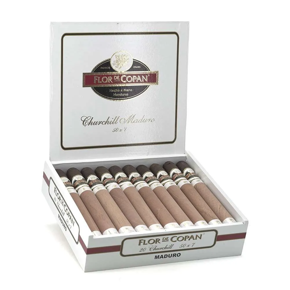 科潘之花马杜罗 丘吉尔 (20支/盒)FLOR DE COPAN MADURO CHURCHILL - EX Cigar