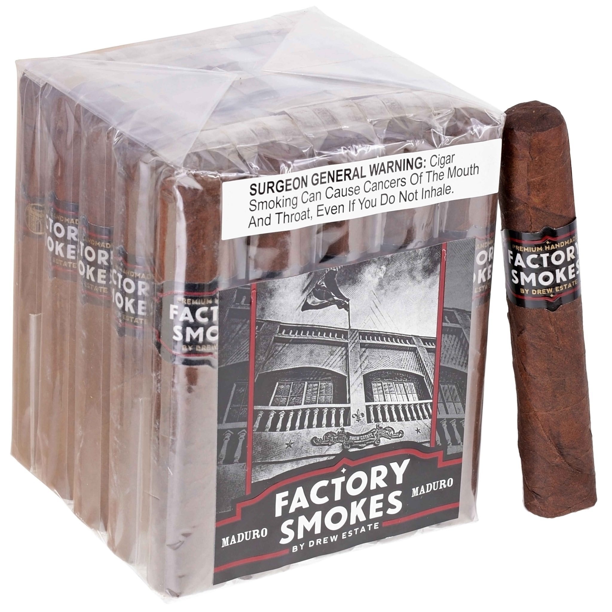 Factory Smokes 工厂烟 马杜罗 罗布图 雪茄资料