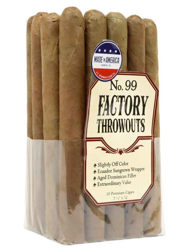 Factory Throwouts 工厂次品 99号 自然 雪茄资料