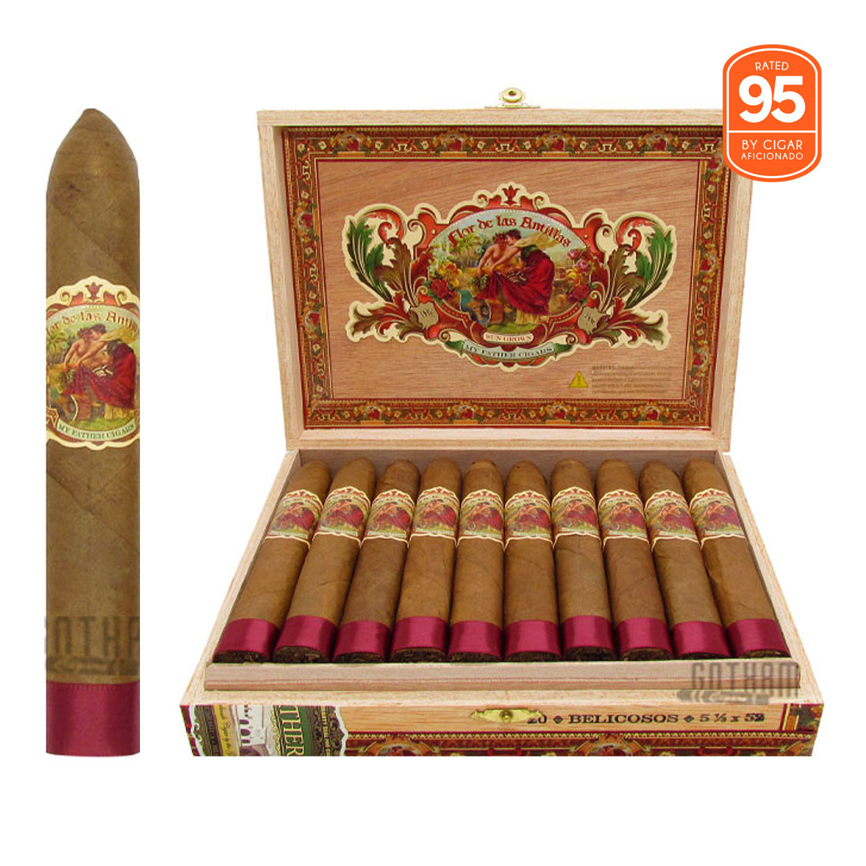 Flor De Las Antillas Belicoso | Gotham Cigars