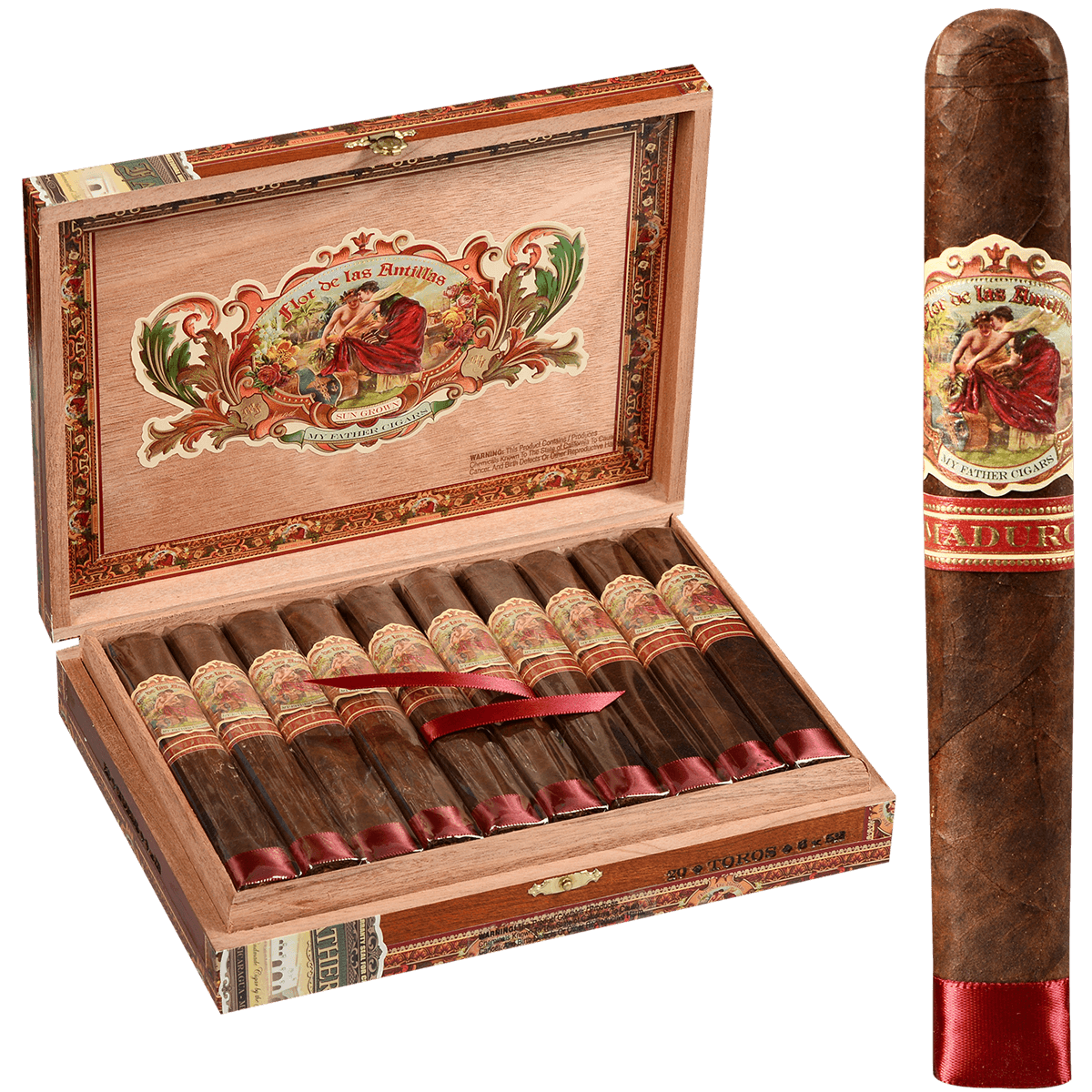 My Father Flor De Las Antillas Toro 20ct - Habano Cigars