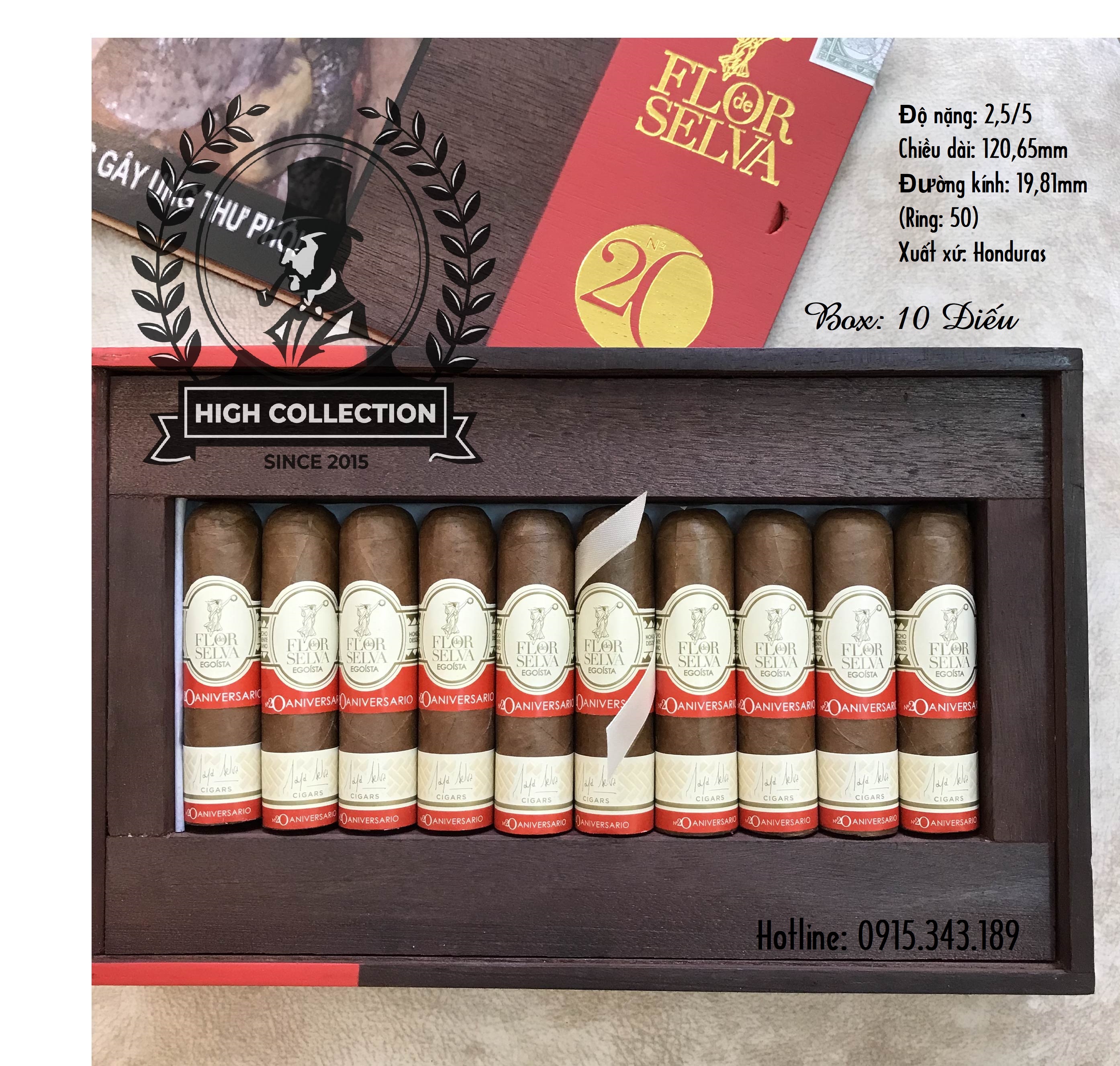 CIGAR FLOR DE SELVA NO 20 - High Collection