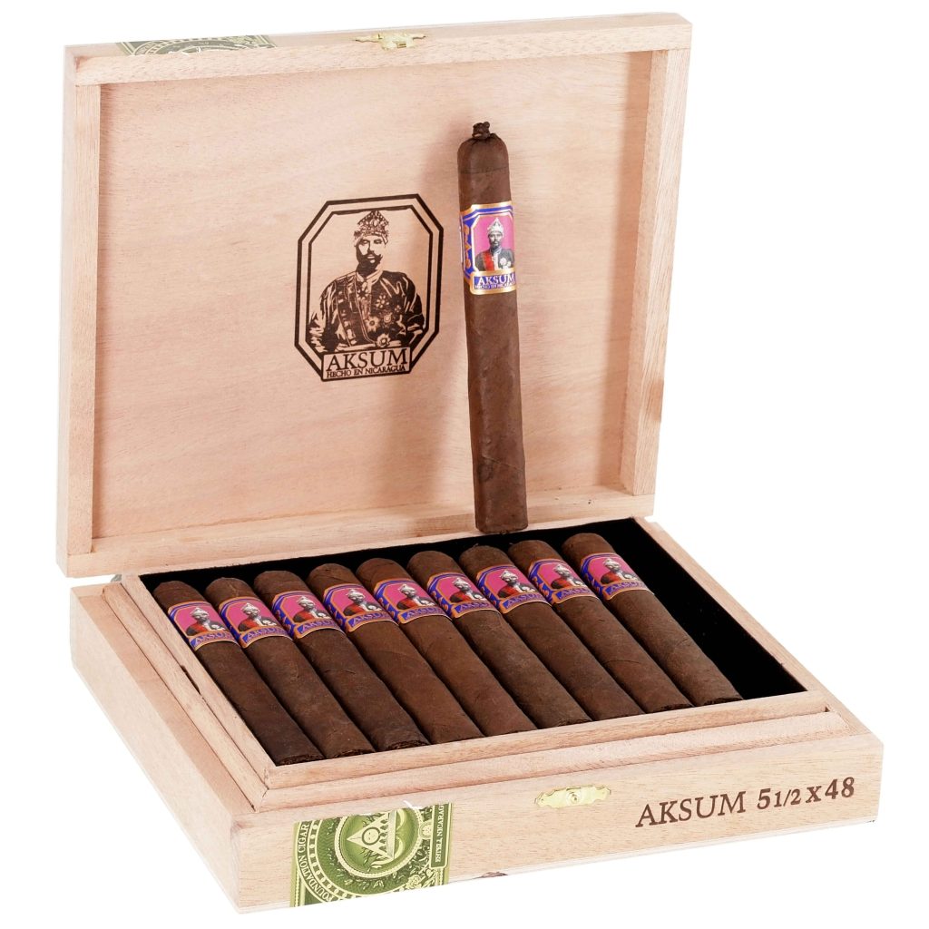 Aksum Maduro Corona Gorda - Premium Cigars