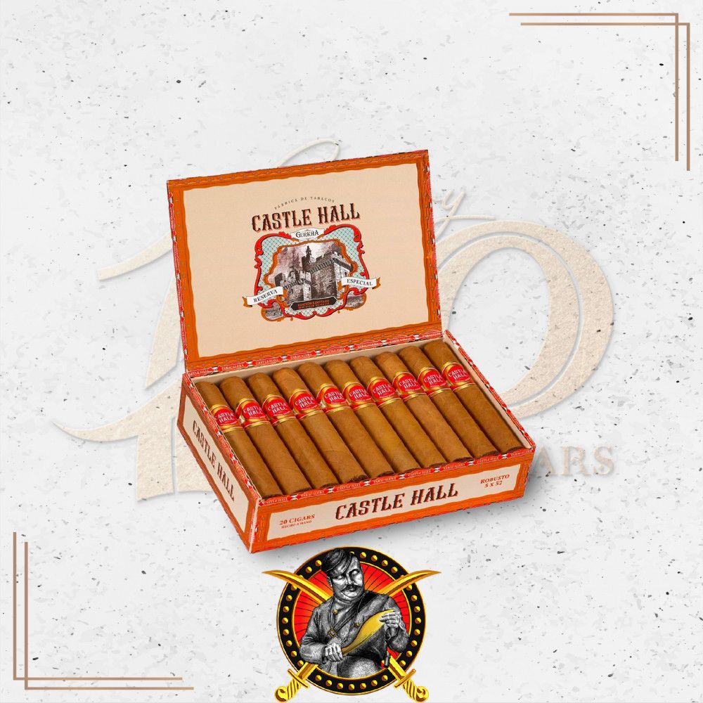 Gurkha - Castle Hall - Dominican (Connecticut) - Robusto with Reviews ...