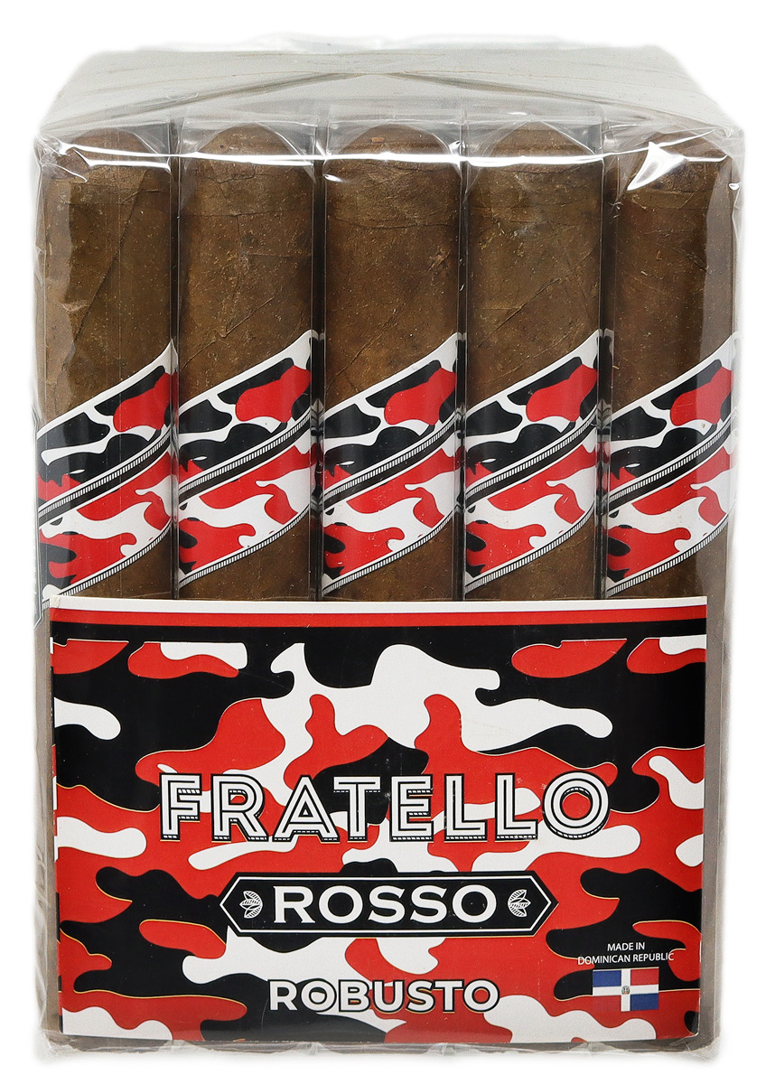 Camo Rosso Robusto - Fratello Cigars | Smokingpipes.com