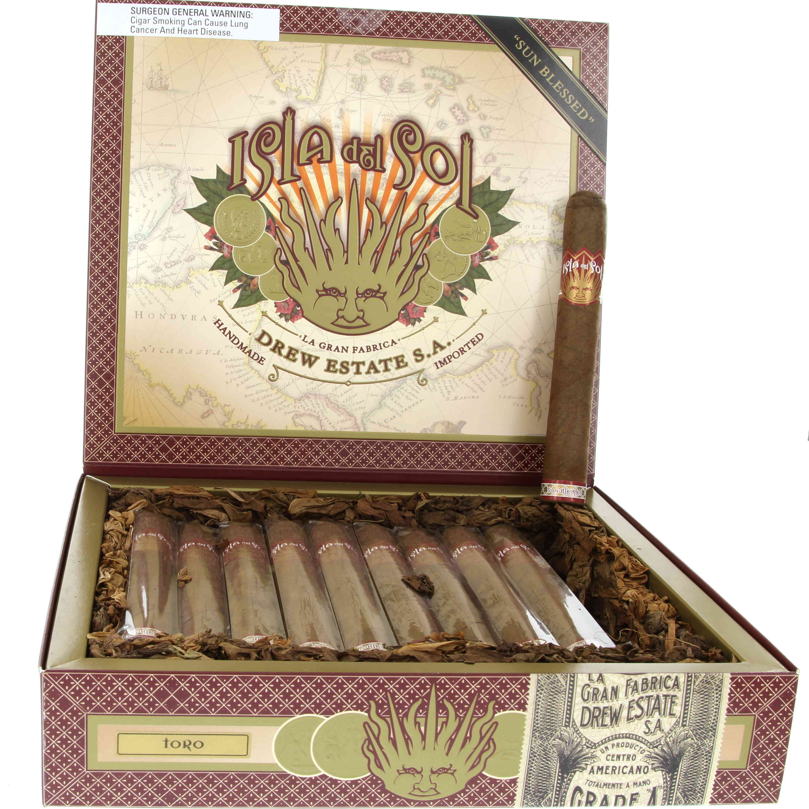 Isla del Sol Sun Grown Gran Corona Cigars