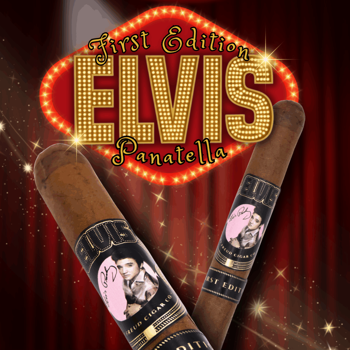 The First Edition Elvis Panatella: A Tribute to the King - Cigar Chief