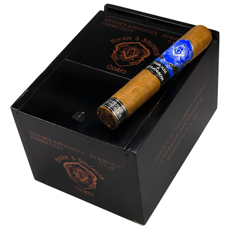 Hiram & Solomon Entered Apprentice Robusto Cigars | Atlantic Cigar Co.