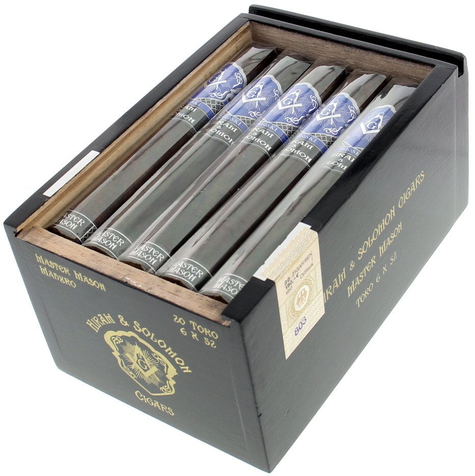Hiram & Solomon Master Mason Toro 6x52 (Plasencia) | Cigarworld.de ...