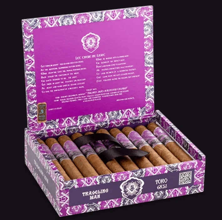 Hiram & Solomon Traveling Man Gran Toro Cigar - Box of 20