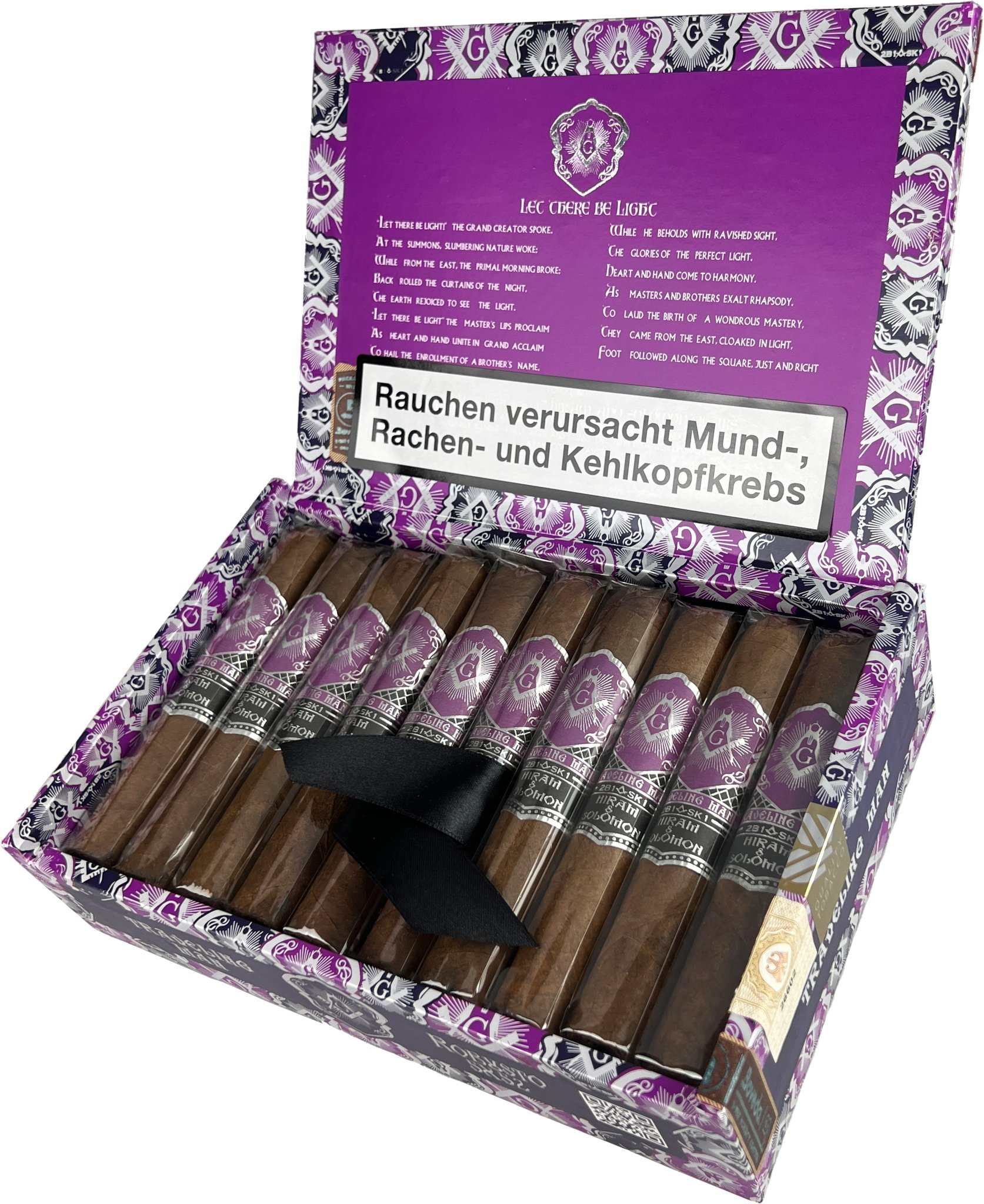 Hiram & Solomon Cigars Traveling Man Sumatra Robusto 5x52 (PDR ...