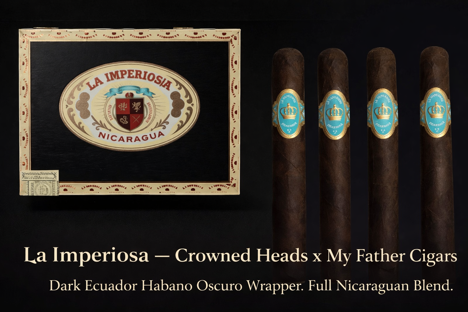 La Imperiosa Cigars by Crowned Heads | My Father Collaboration - Cuenca ...