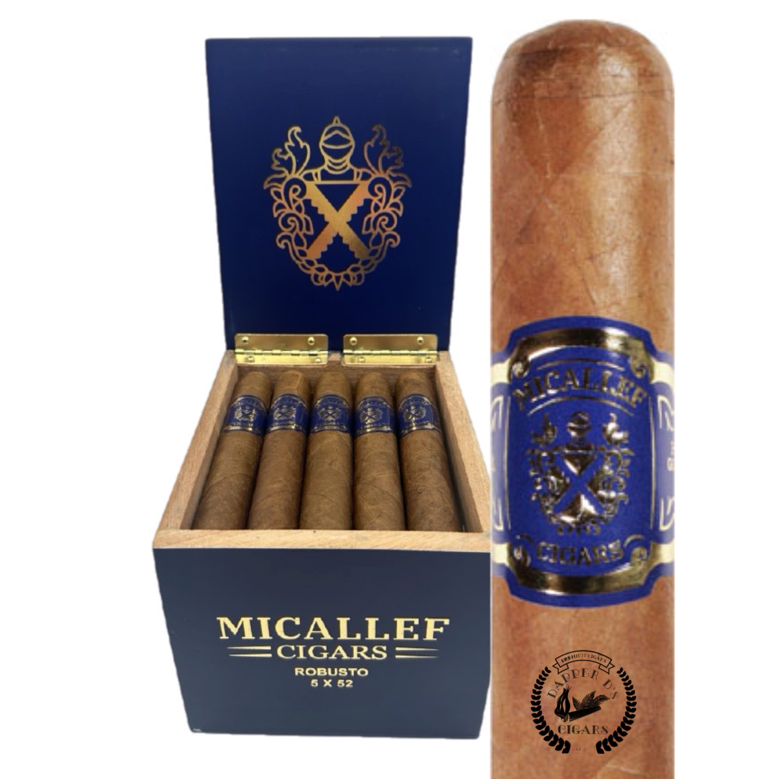 Micallef 米卡莱夫蓝色罗布图 雪茄资料