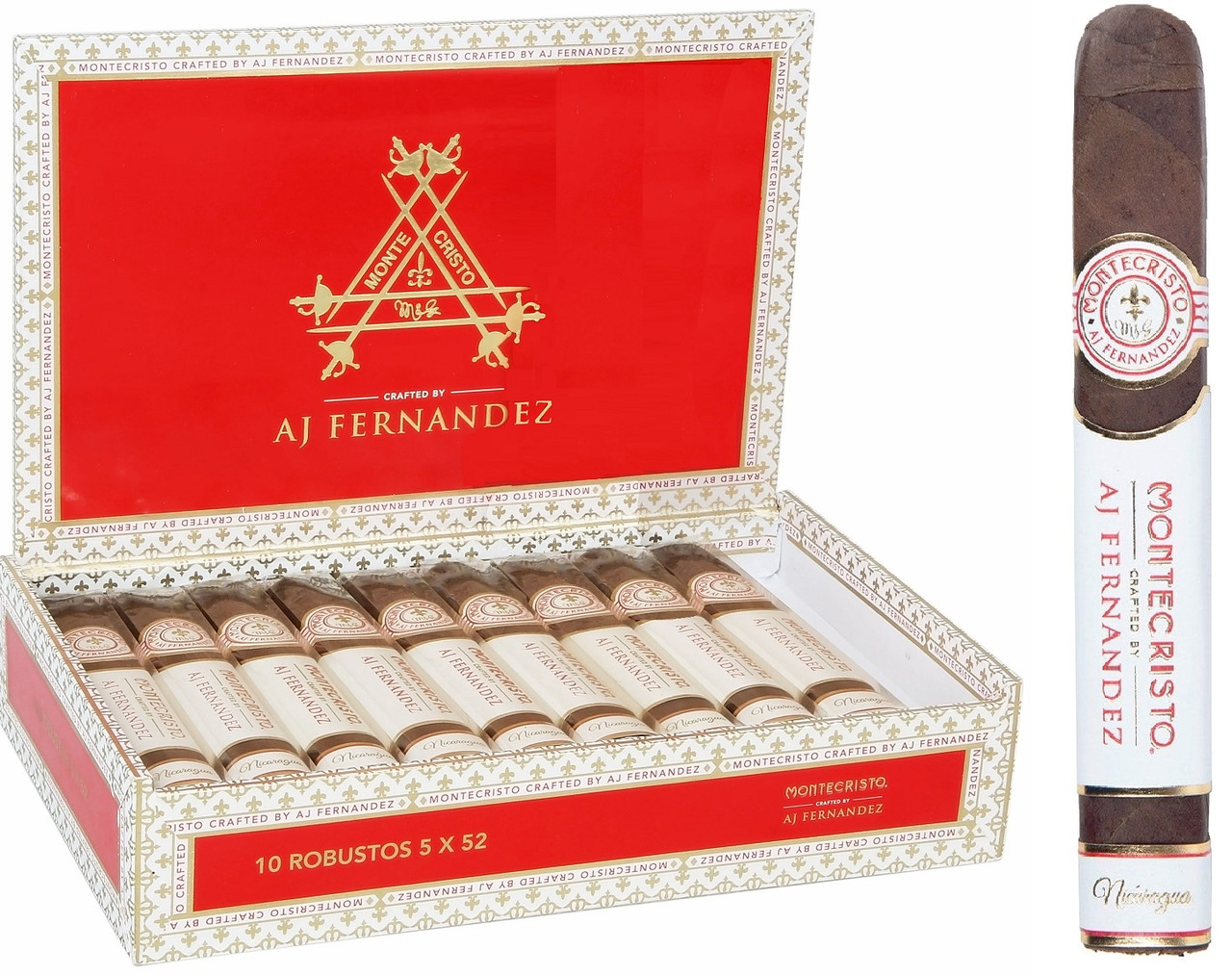 Montecristo 蒙特克里斯托AJ费尔南德斯合作款罗布图 雪茄资料
