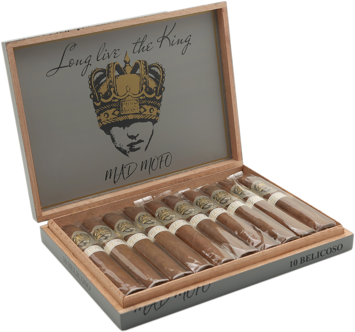 Long Live The King Mad MoFo Habano Belicoso - Caldwell Cigar