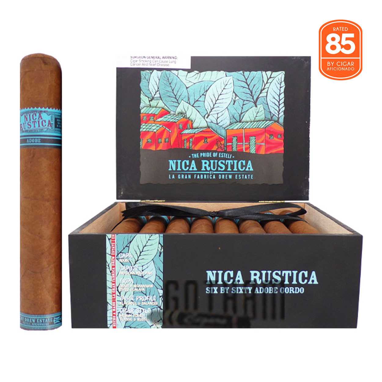 Nica Rustica 尼卡·鲁斯蒂加 Adobe 雪茄资料