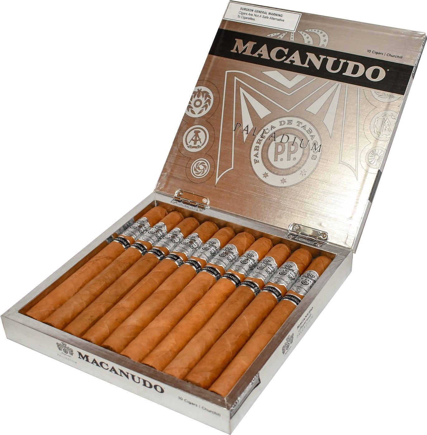 Macanudo Inspirado Palladium Churchill 10ct - Habano Cigars
