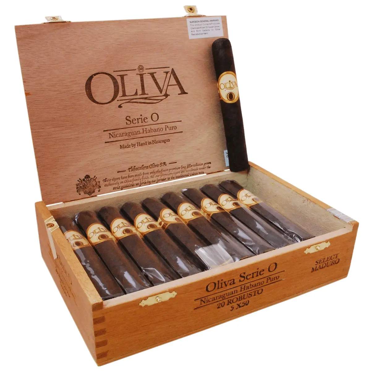 Oliva 奥利瓦 O系列 马杜罗 罗布图 雪茄资料
