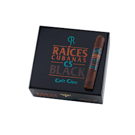 Raices Cubanas C5 Black Robusto Cigars - Maduro | Famous Smoke