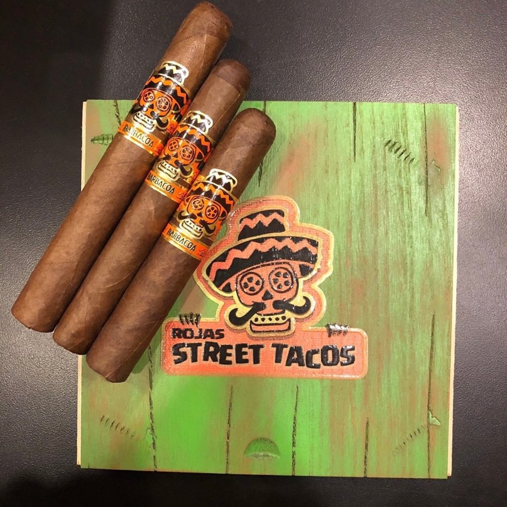 Rojas Street Tacos Barbacoa Robusto Box of 16 - El Cigar Shop