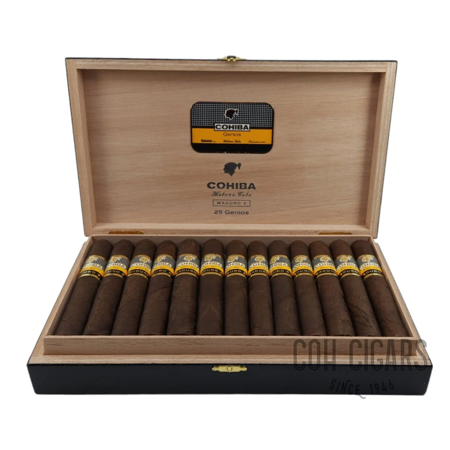 Cohiba Cigars | Genios | Box 25 - HK CohCigars